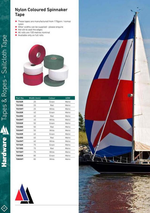  BA1 Sailmaking Catalogue . Page 84