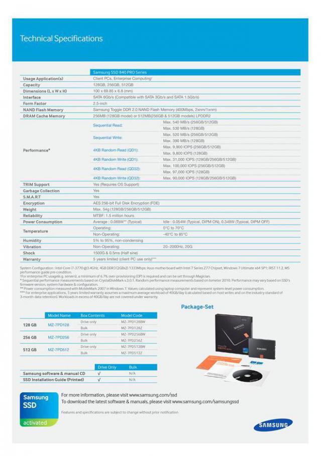  SSD 840 pro . Page 4