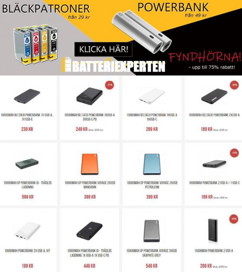  Batteriexperten Erbjudande Kampanjer . Page 1