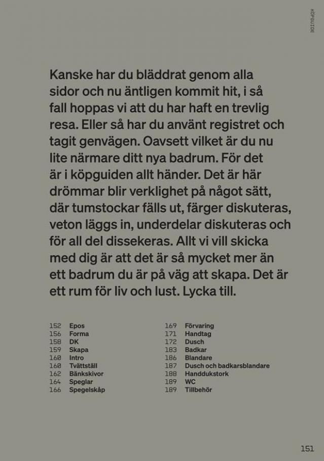  Svedbergs Erbjudande Badrumsboken 2021 . Page 152
