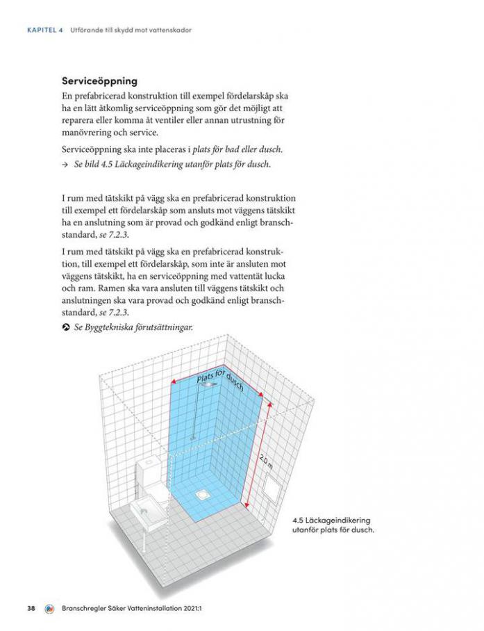  Säker Vatteninstallation 2021:1 . Page 38