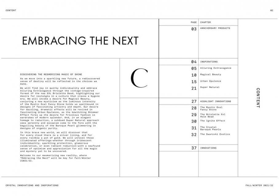  Embracing the Next - Fall&Winter 2021 . Page 2
