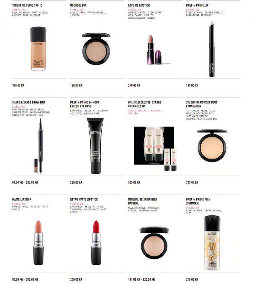  MAC Cosmetics Erbjudande Aktuell Kampanj . Page 3