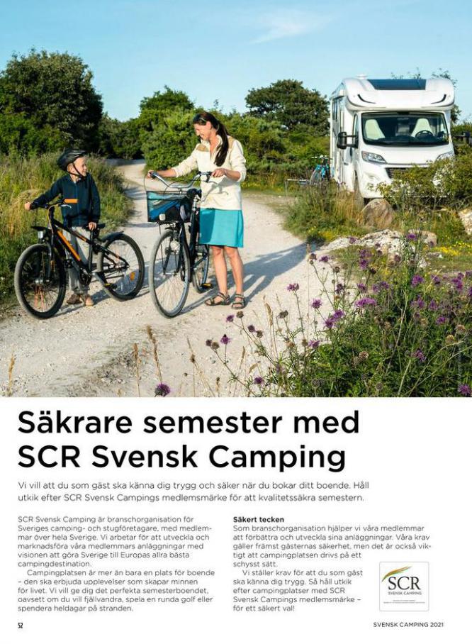  Svensk Camping 2021 . Page 52. Camping