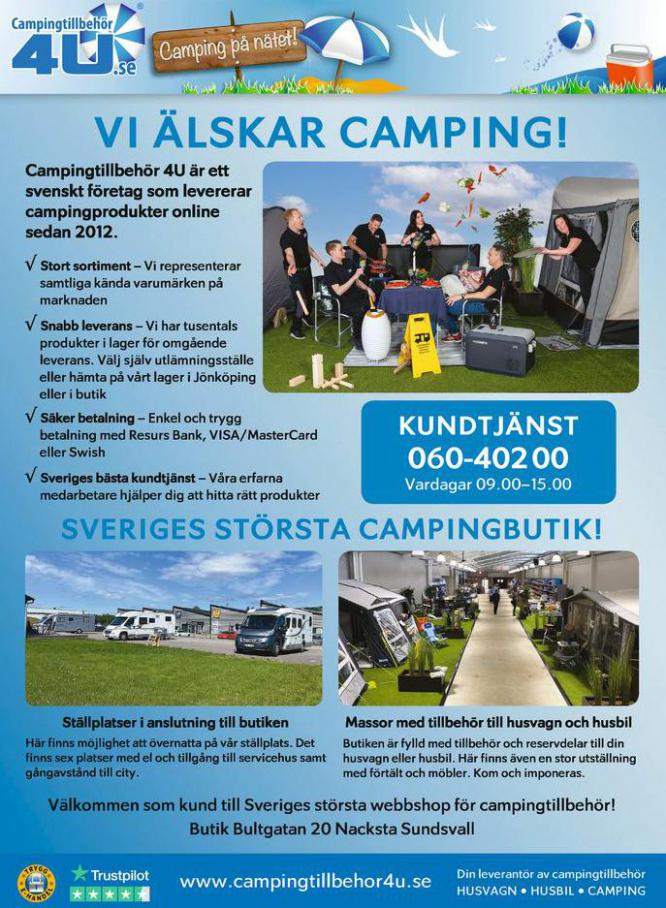  Svensk Camping 2021 . Page 28. Camping