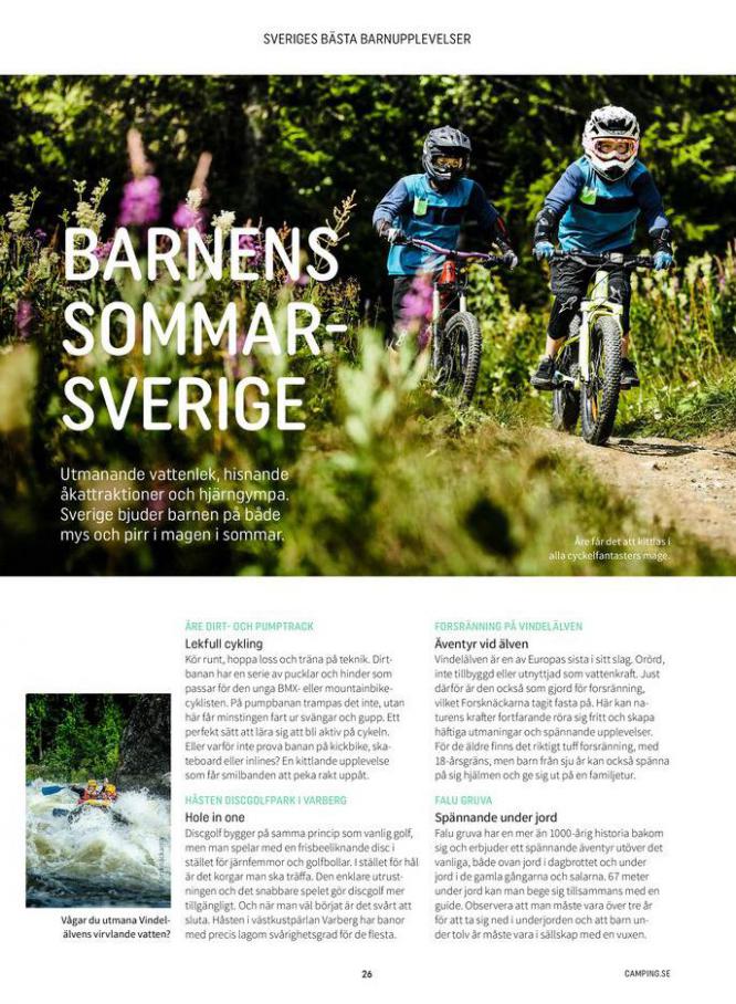  Svensk Camping 2021 . Page 26. Camping