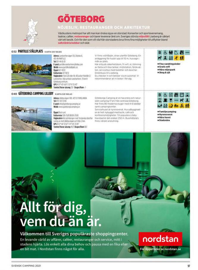  Svensk Camping 2021 . Page 97. Camping