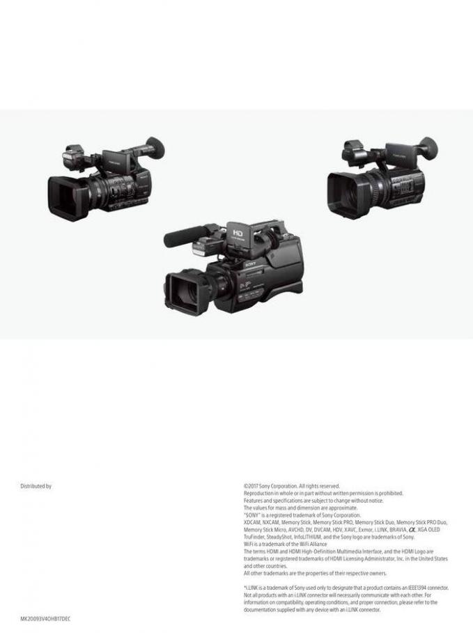  Professional Camcorder Family . Page 36