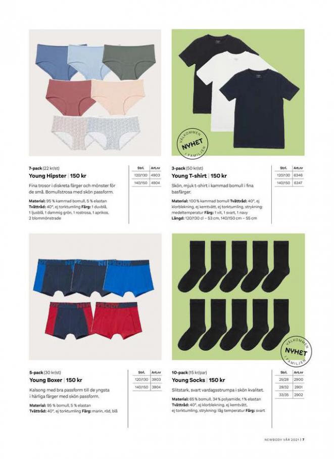  NYHET! Strumpor och T-shirtar i juniorstorlekar . Page 7