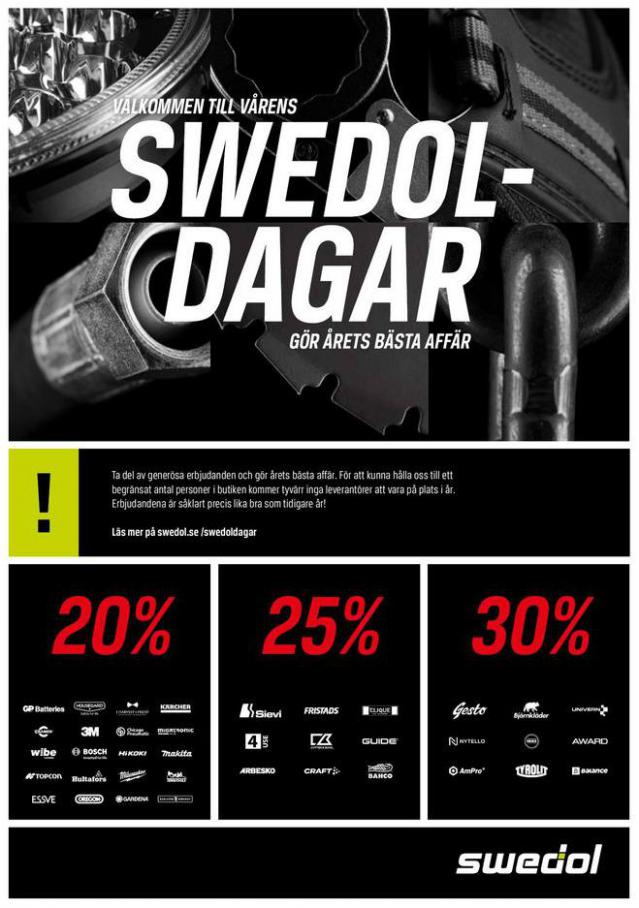 Erbjudande Swedoldagar . Swedol (2021-04-30-2021-04-30)