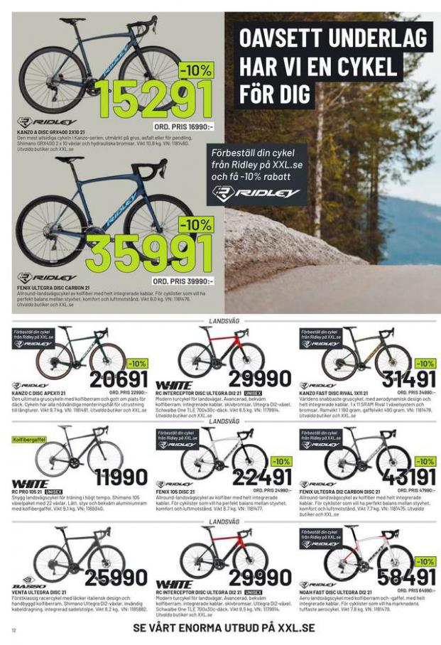  XXL Erbjudande Cykelguide 2021 . Page 12