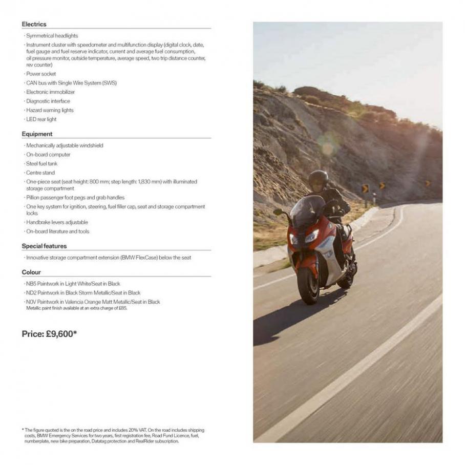  BMW Motorcyklar C650 Sport . Page 7