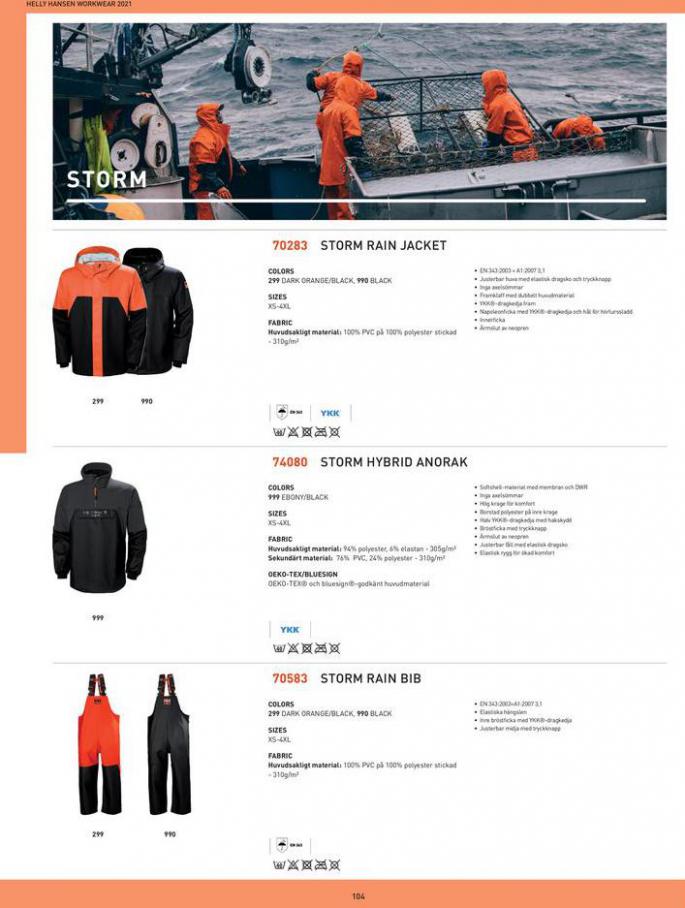  Helly Hansen Workwear Catalogue 2021 . Page 106