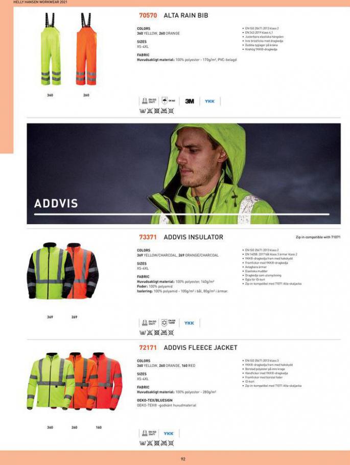  Helly Hansen Workwear Catalogue 2021 . Page 94