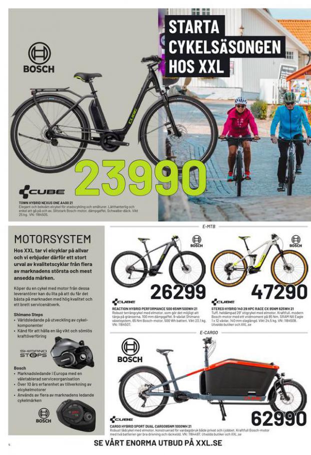  XXL Erbjudande Cykelguide 2021 . Page 4