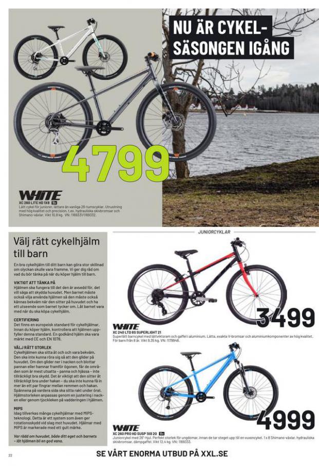  XXL Erbjudande Cykelguide 2021 . Page 22