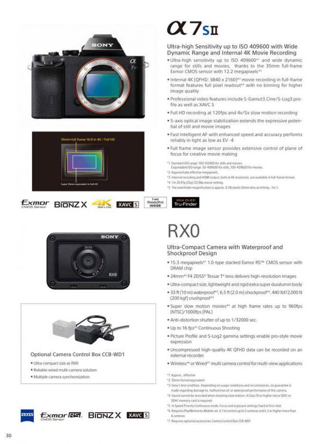  Professional Camcorder Family . Page 30