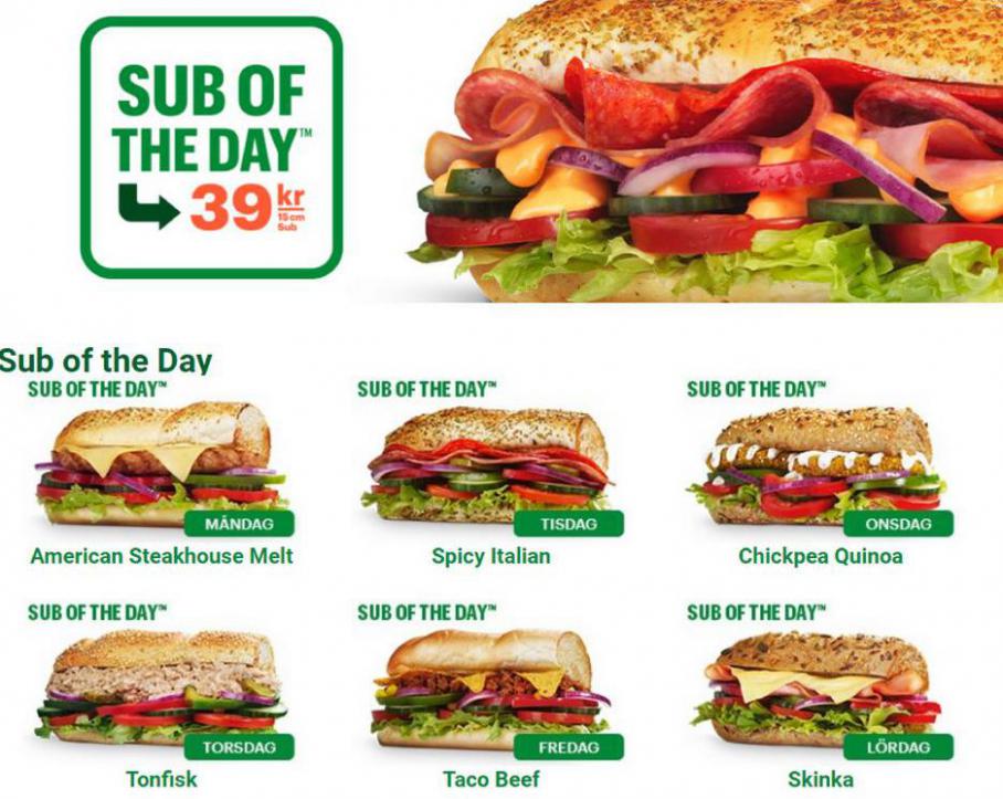Sub of the Day . Subway (2021-05-07-2021-05-07)
