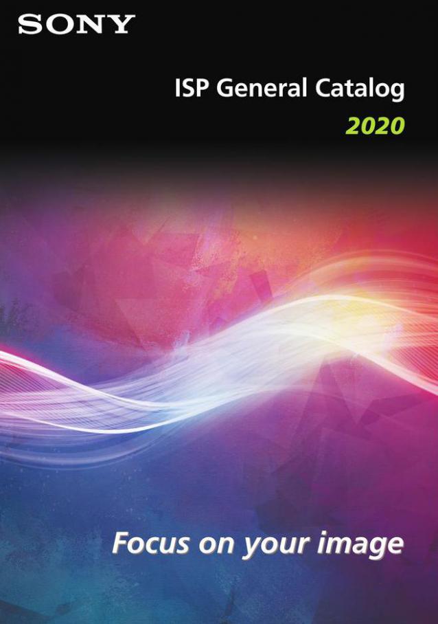 ISP General Catalog 2020 . Sony (2021-06-30-2021-06-30)