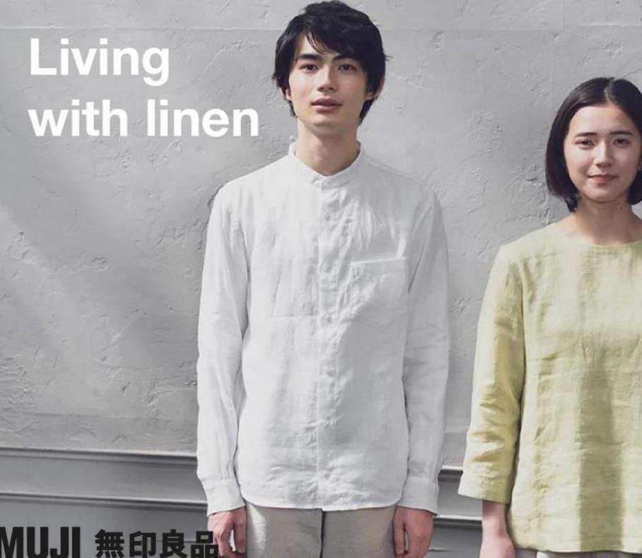 Muji Living with linen . Muji (2021-04-24-2021-04-24)