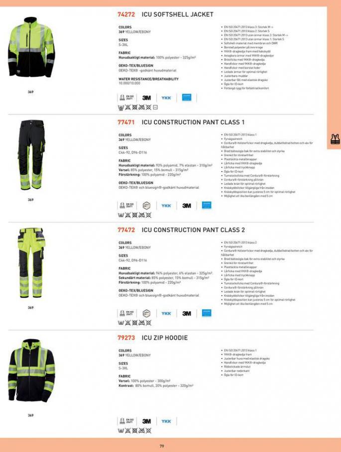  Helly Hansen Workwear Catalogue 2021 . Page 81
