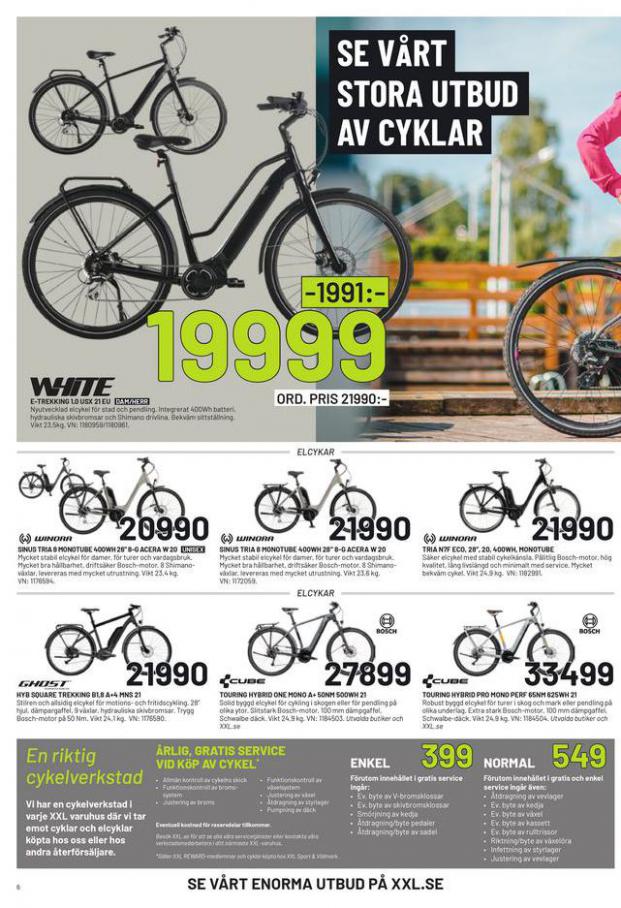  XXL Erbjudande Cykelguide 2021 . Page 6
