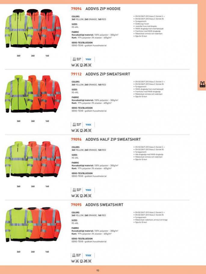  Helly Hansen Workwear Catalogue 2021 . Page 95