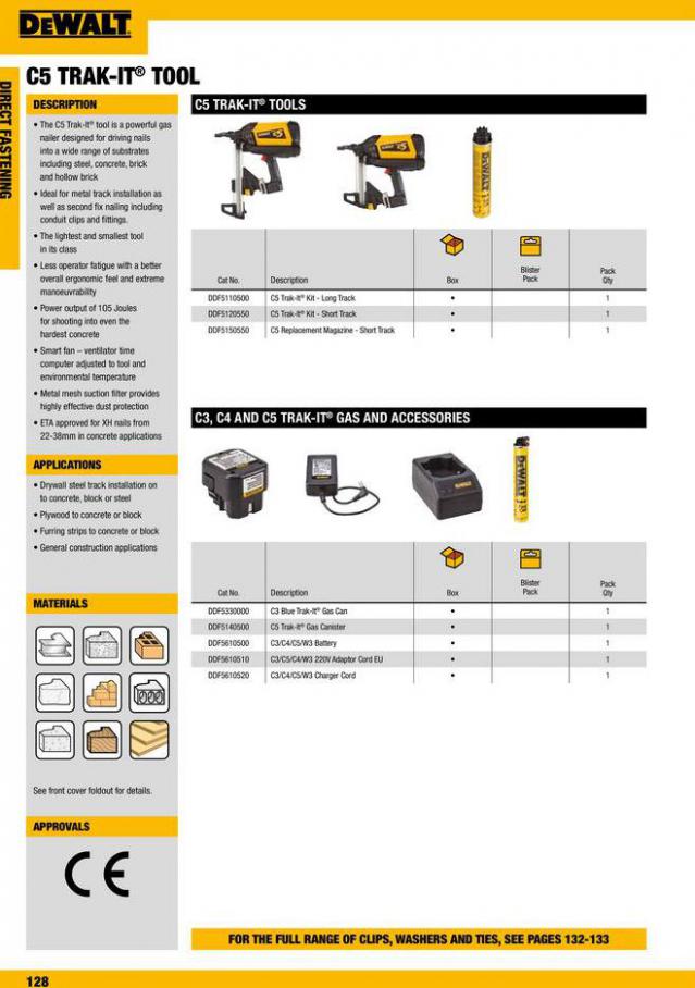 Dewalt Anchors & Fixing Systems. Page 128