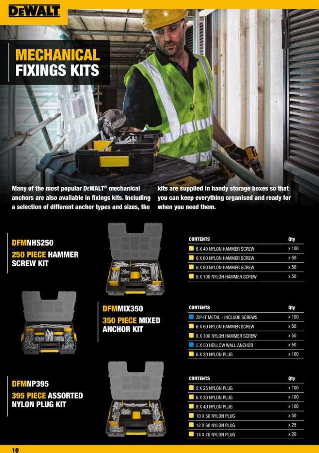 Dewalt Anchors & Fixing Systems. Page 10