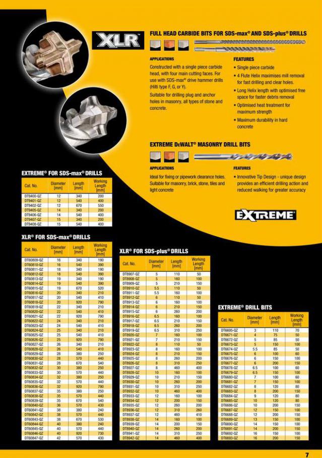 Dewalt Anchors & Fixing Systems. Page 7