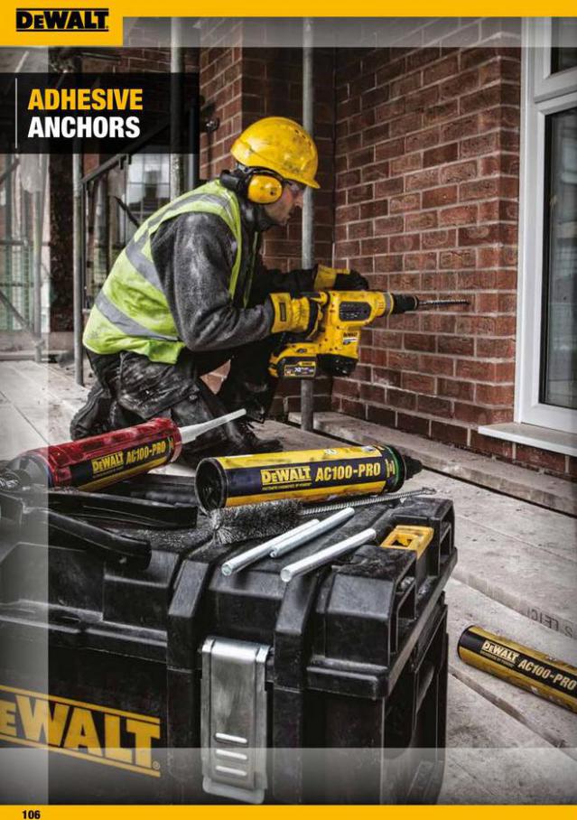 Dewalt Anchors & Fixing Systems. Page 106