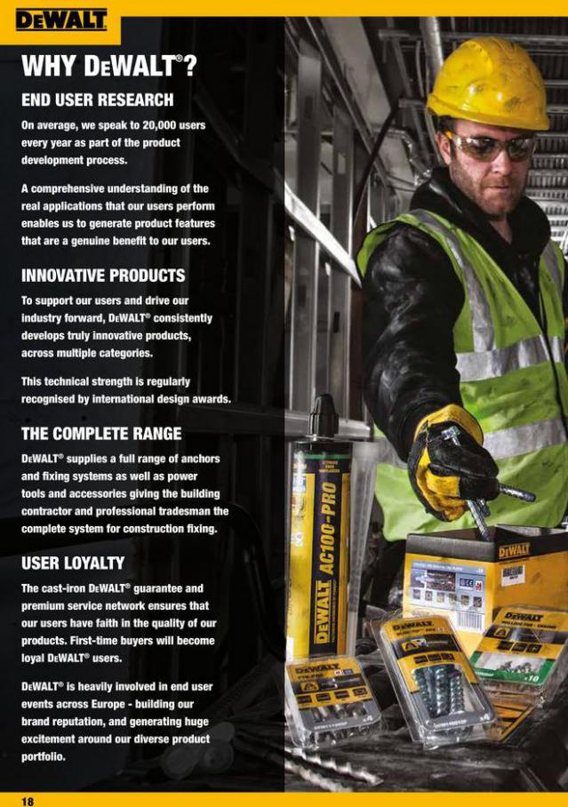 Dewalt Anchors & Fixing Systems. Page 18