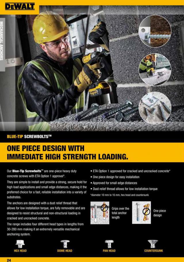 Dewalt Anchors & Fixing Systems. Page 24