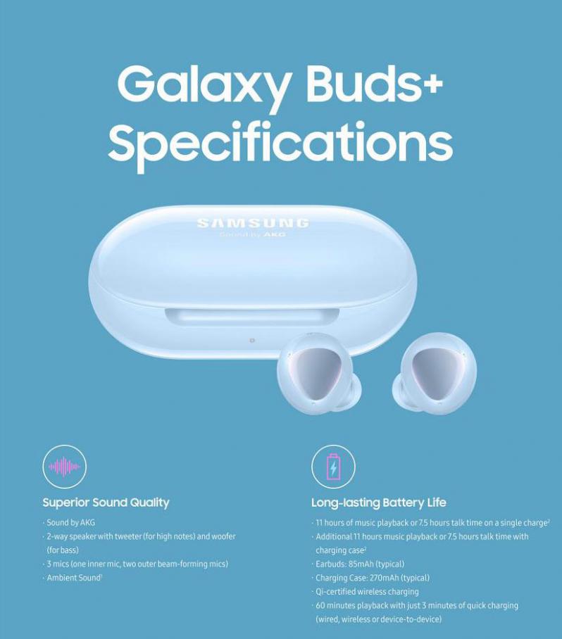 Samsung Galaxy Buds+ . Samsung (2021-06-30-2021-06-30)