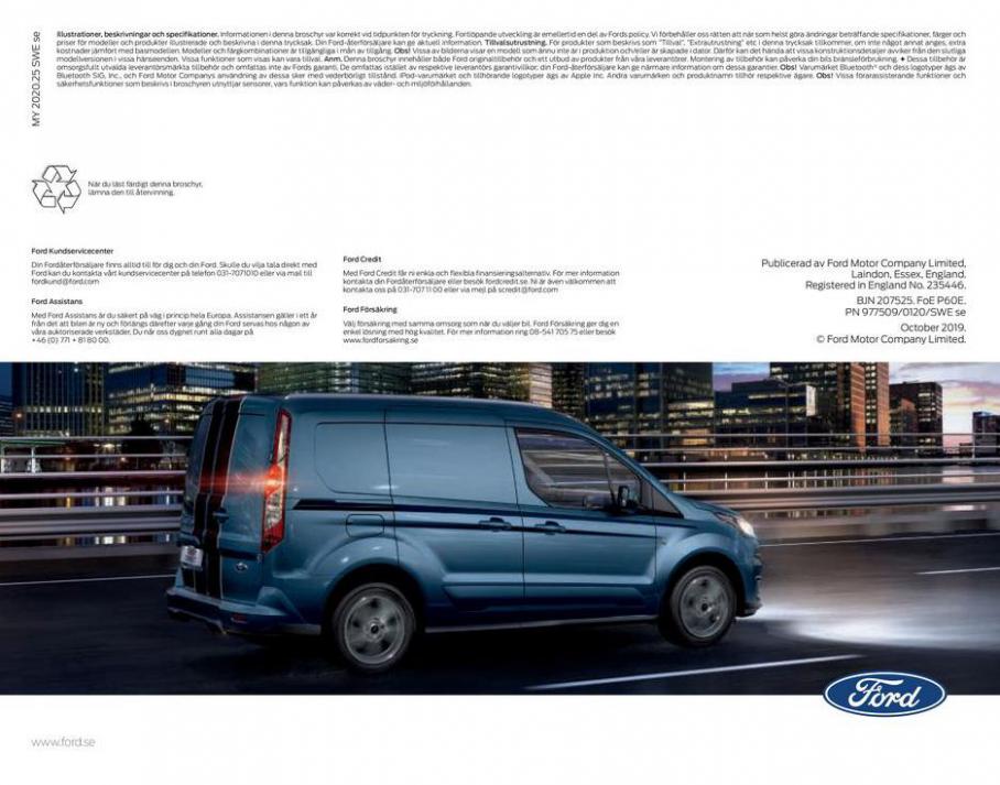  Ford Transit Connect . Page 52
