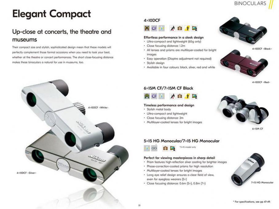 Nikon Sport Optics. Page 19
