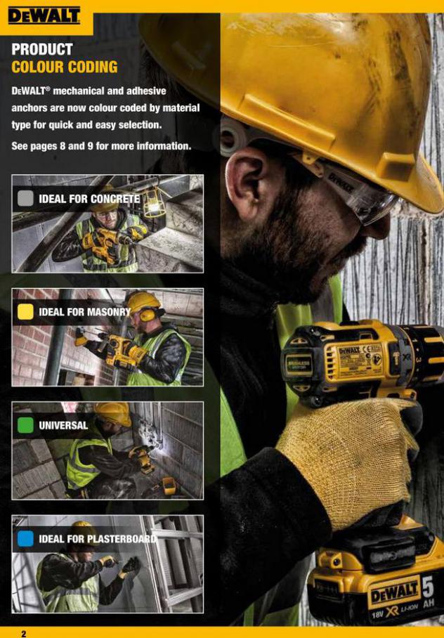 Dewalt Anchors & Fixing Systems. Page 2