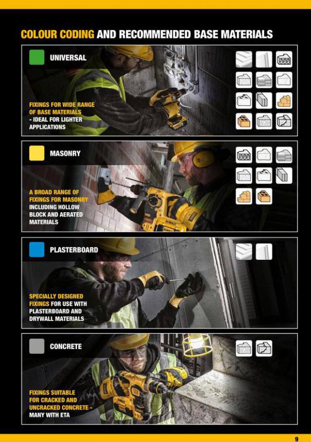 Dewalt Anchors & Fixing Systems. Page 9