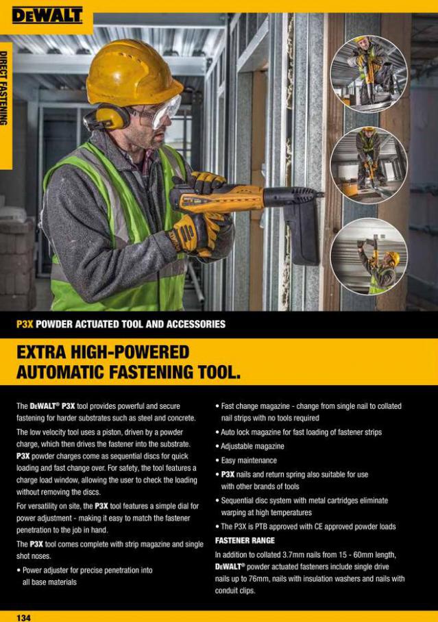 Dewalt Anchors & Fixing Systems. Page 134