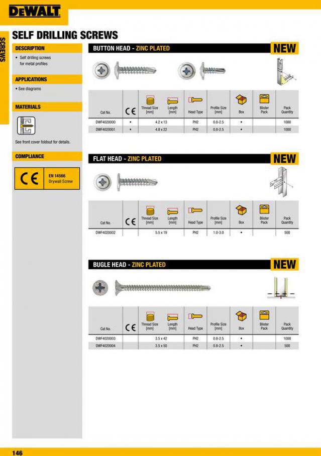 Dewalt Anchors & Fixing Systems. Page 146