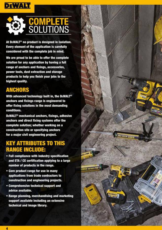 Dewalt Anchors & Fixing Systems. Page 4
