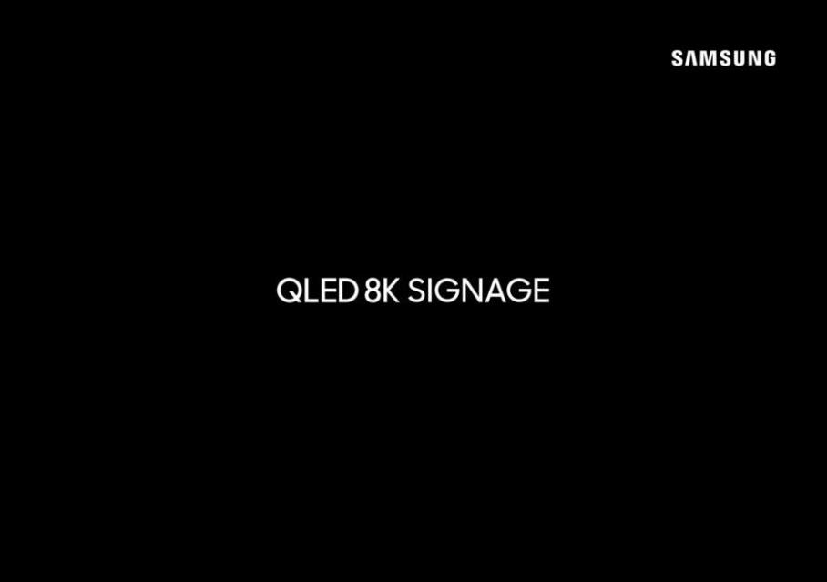 QLED 8K Signage. Samsung (2021-08-26-2021-08-26)