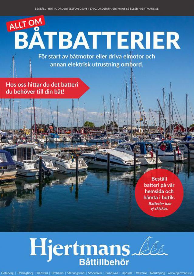 Hjertmans Erbjudande Båtbatterier. Hjertmans (2021-06-30-2021-06-30)