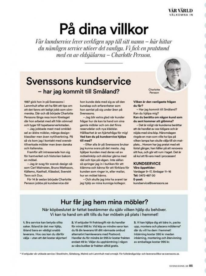 Svenssons i Lammhult Sommer 2021. Page 85