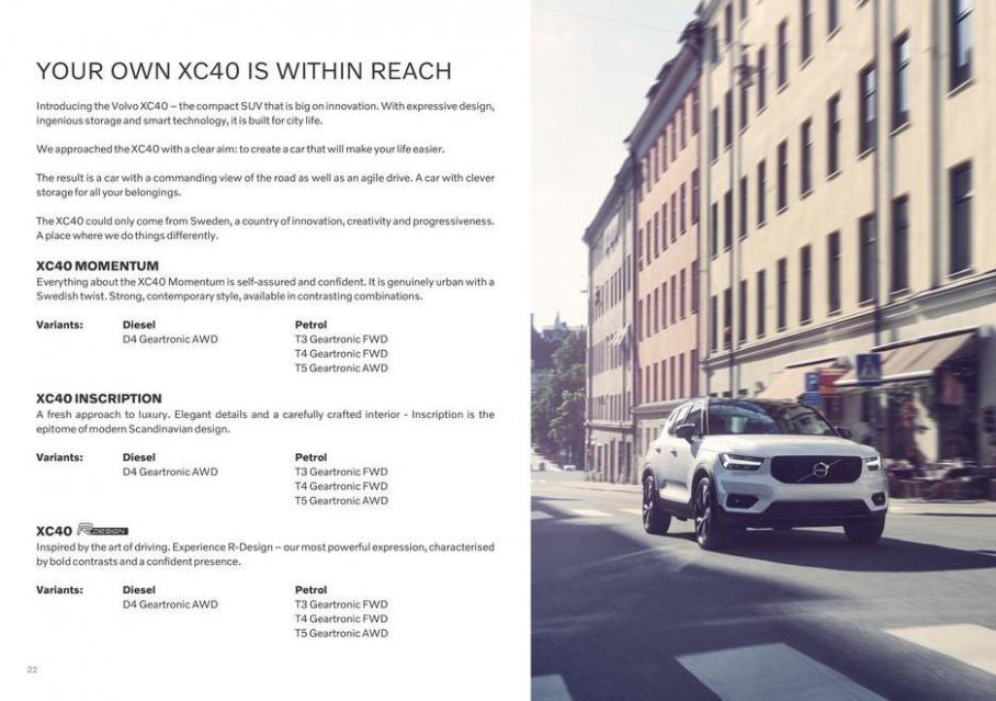 Volvo XC40. Page 22