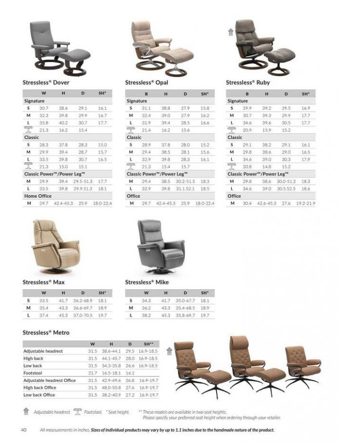 Stressless Gallery Collection. Page 40
