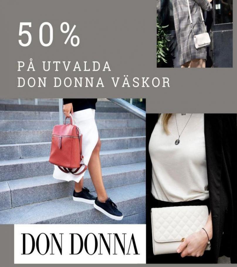 Don Donna väskor - 50% rabatt fortsätter!. Accent (2021-06-30-2021-06-30)