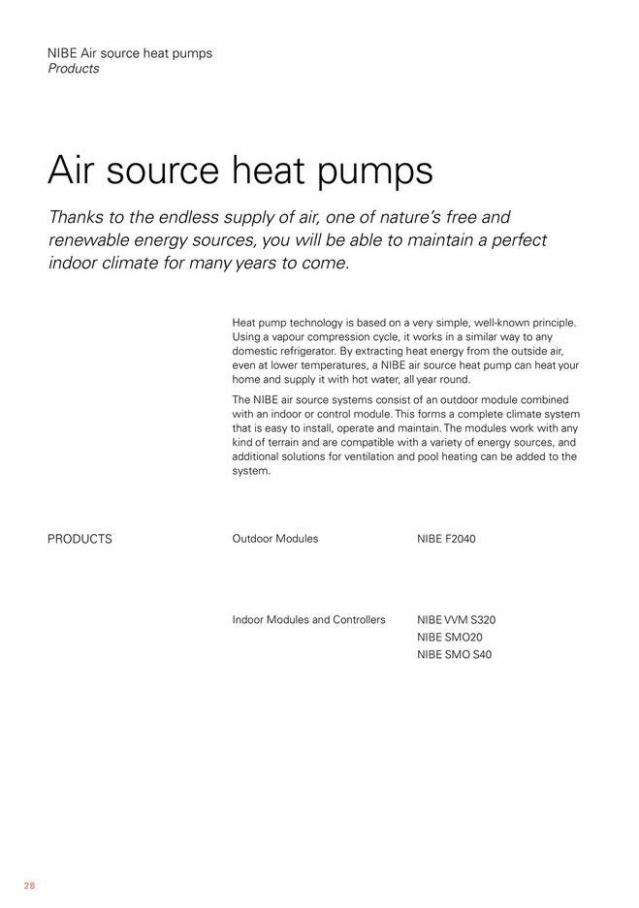 NIBE S Series heat pumps. Page 28