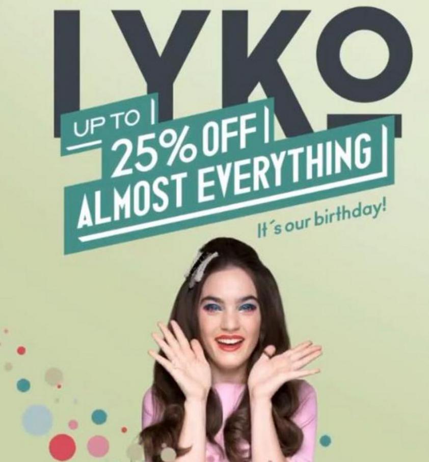 UP TO 25% OFF. Lyko (2021-06-18-2021-06-18)