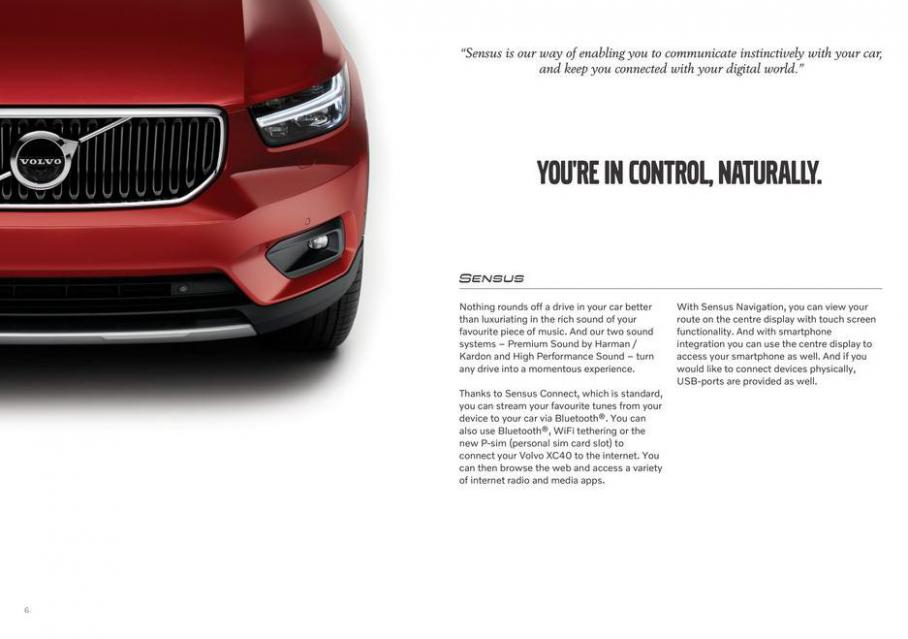 Volvo XC40. Page 6